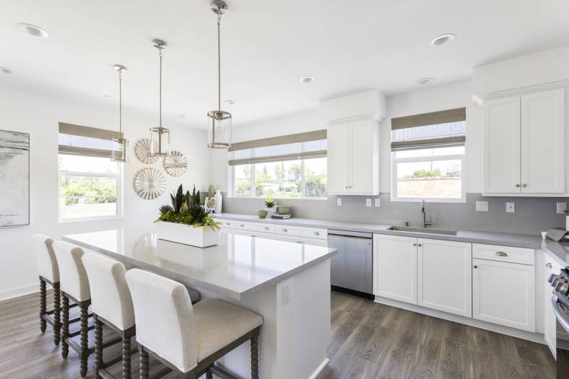 Plan 6 Model Home Kitchen